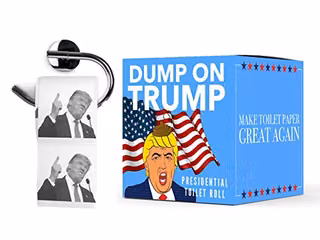 Du papier toilette Donald Trump (ai-review B07BTZZZXQ)